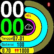 华米跃我Amazfit Bip手表表盘