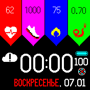 华米跃我Amazfit Bip手表表盘