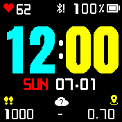 华米跃我Amazfit Bip手表表盘