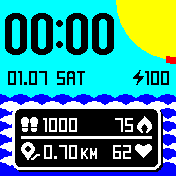 华米跃我Amazfit Bip手表表盘