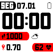 华米跃我Amazfit Bip手表表盘