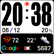 华米跃我Amazfit Bip手表表盘