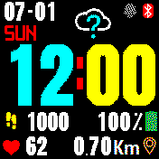 华米跃我Amazfit Bip手表表盘