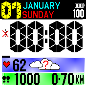 华米跃我Amazfit Bip手表表盘