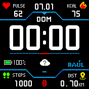 华米跃我Amazfit Bip手表表盘