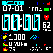 华米跃我Amazfit Bip手表表盘