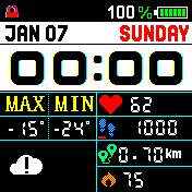 华米跃我Amazfit Bip手表表盘