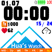 华米跃我Amazfit Bip手表表盘