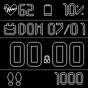华米跃我Amazfit Bip手表表盘