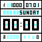 华米跃我Amazfit Bip手表表盘