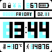 华米跃我Amazfit Bip手表表盘