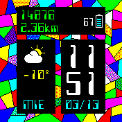 华米跃我Amazfit Bip手表表盘