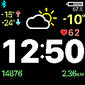 华米跃我Amazfit Bip手表表盘