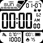 华米跃我Amazfit Bip手表表盘