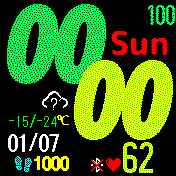 华米跃我Amazfit Bip手表表盘