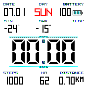 华米跃我Amazfit Bip手表表盘