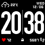 华米跃我Amazfit Bip手表表盘