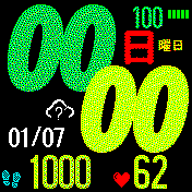 华米跃我Amazfit Bip手表表盘