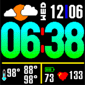 华米跃我Amazfit Bip手表表盘