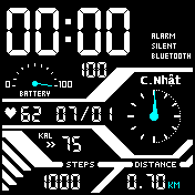 华米跃我Amazfit Bip手表表盘