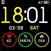 华米跃我Amazfit Bip手表表盘