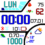 华米跃我Amazfit Bip手表表盘