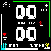 华米跃我Amazfit Bip手表表盘