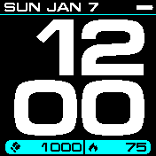 华米跃我Amazfit Bip手表表盘