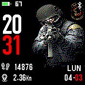 华米跃我Amazfit Bip手表表盘