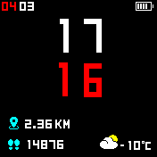 华米跃我Amazfit Bip手表表盘
