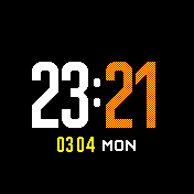 华米跃我Amazfit Bip手表表盘