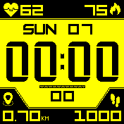 华米跃我Amazfit Bip手表表盘