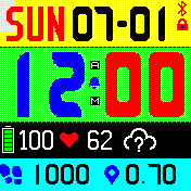 华米跃我Amazfit Bip手表表盘