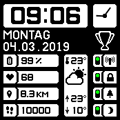 华米跃我Amazfit Bip手表表盘