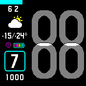 华米跃我Amazfit Bip手表表盘