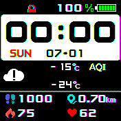 华米跃我Amazfit Bip手表表盘