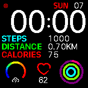 华米跃我Amazfit Bip手表表盘