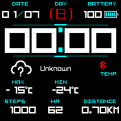 华米跃我Amazfit Bip手表表盘
