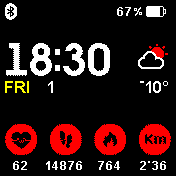 华米跃我Amazfit Bip手表表盘