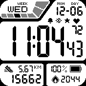 华米跃我Amazfit Bip手表表盘