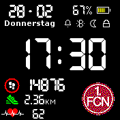 华米跃我Amazfit Bip手表表盘