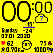 华米跃我Amazfit Bip手表表盘