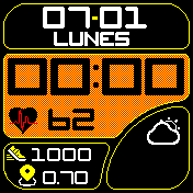 华米跃我Amazfit Bip手表表盘