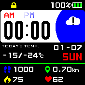 华米跃我Amazfit Bip手表表盘