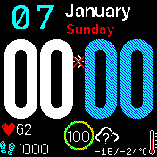 华米跃我Amazfit Bip手表表盘