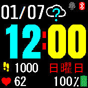 华米跃我Amazfit Bip手表表盘