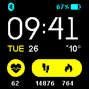 华米跃我Amazfit Bip手表表盘