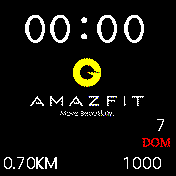 华米跃我Amazfit Bip手表表盘