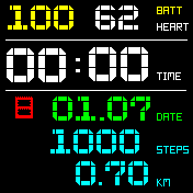 华米跃我Amazfit Bip手表表盘