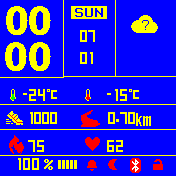 华米跃我Amazfit Bip手表表盘